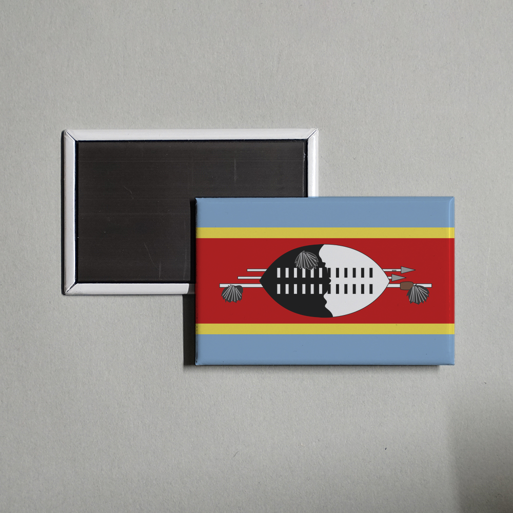 Eswatini Flag Fridge Magnet