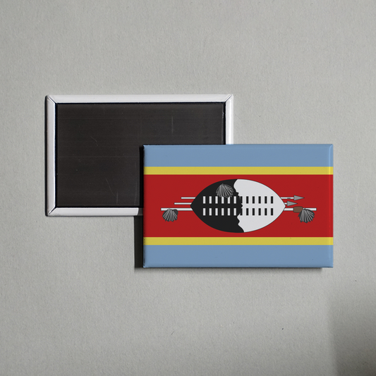 Eswatini Flag Fridge Magnet