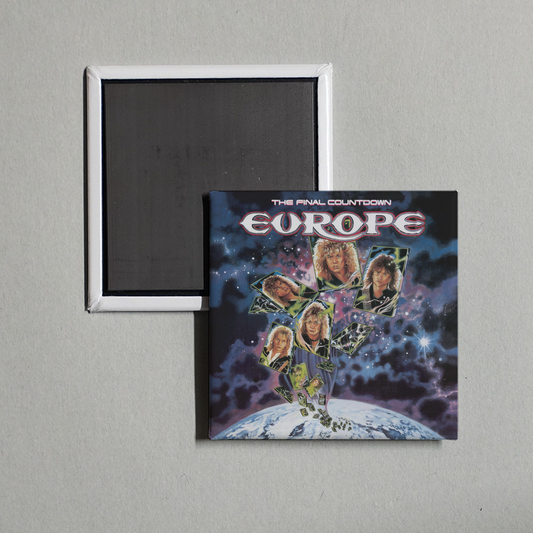 Europe - The Final Countdown (Expanded Edition) Album Cover Fridge Magnet