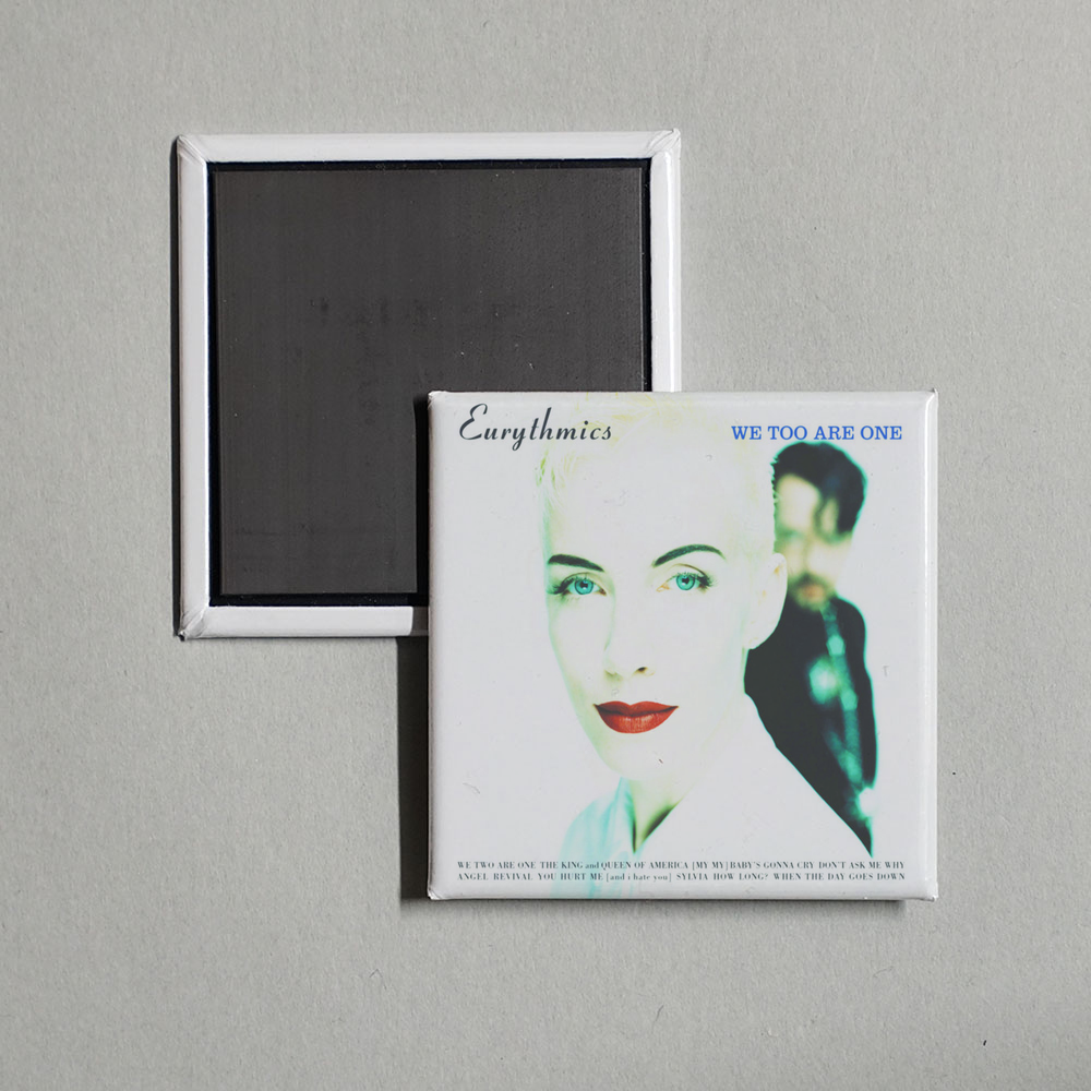 Eurythmics - We Too Are One Album Cover Fridge Magnet