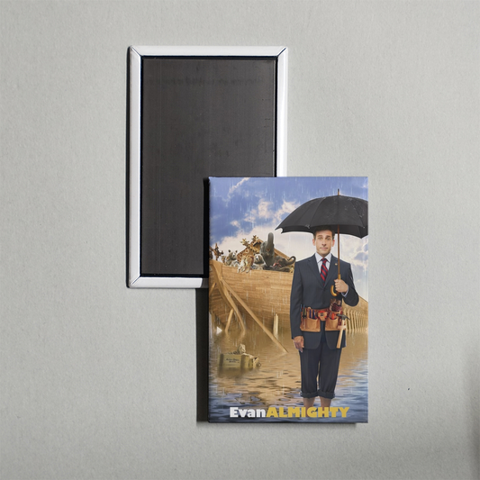 Evan Almighty Mini Movie Fridge Magnet