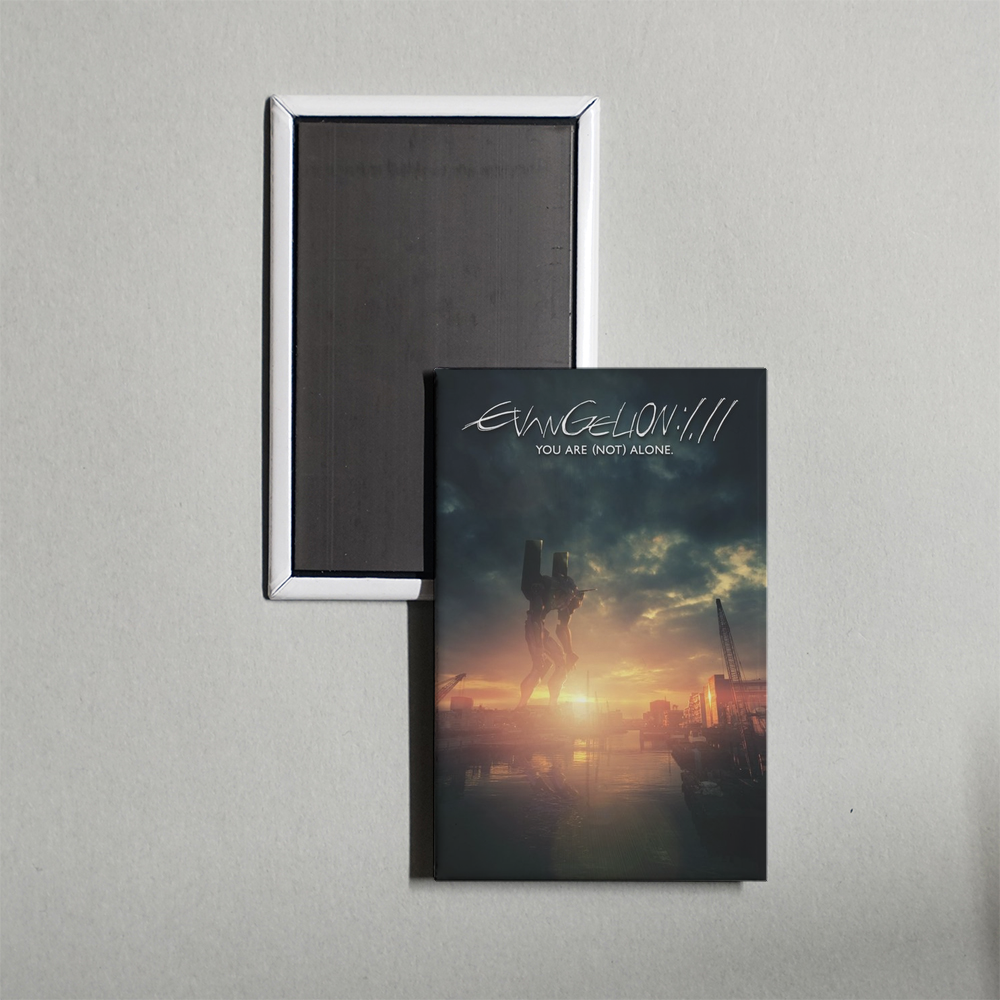 Evangelion 1.0 You Are (Not) Alone Mini Movie Fridge Magnet