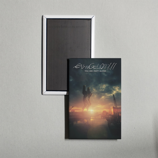 Evangelion 1.0 You Are (Not) Alone Mini Movie Fridge Magnet