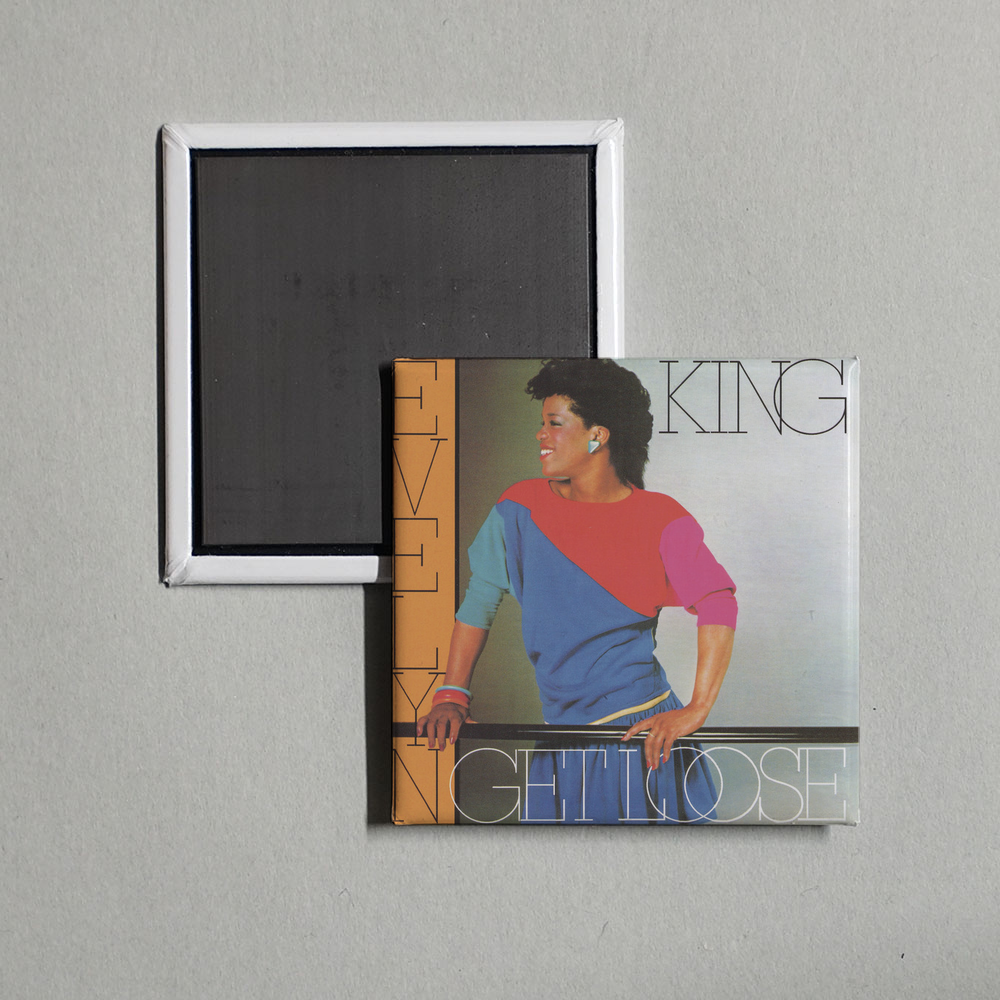 Evelyn Champagne King - Get Loose Album Cover Fridge Magnet