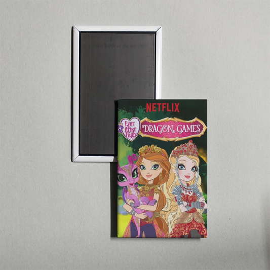 Ever After High Dragon Games Mini Movie Fridge Magnet