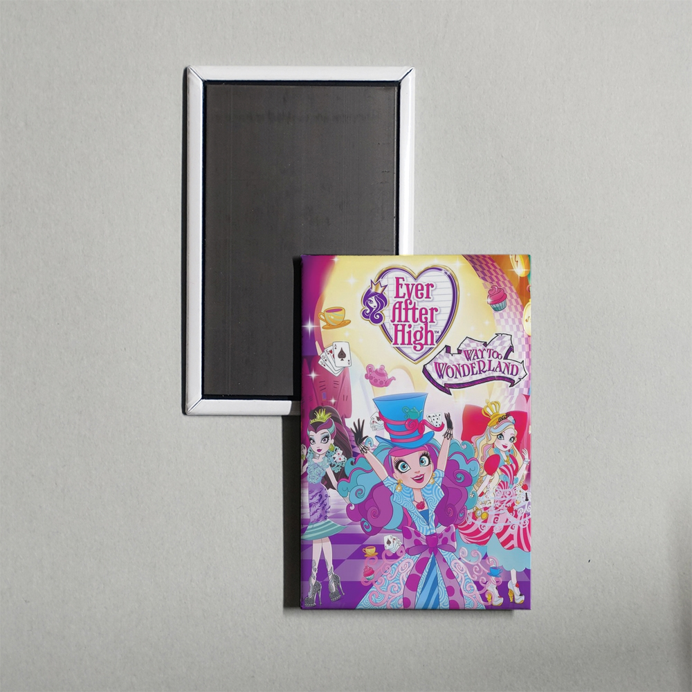 Ever After High Way Too Wonderland Mini Movie Fridge Magnet