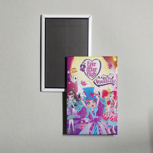 Ever After High Way Too Wonderland Mini Movie Fridge Magnet