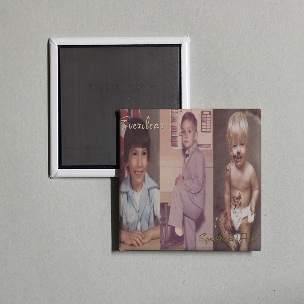 Everclear - Sparkle And Fade Album Cover Fridge Magnet