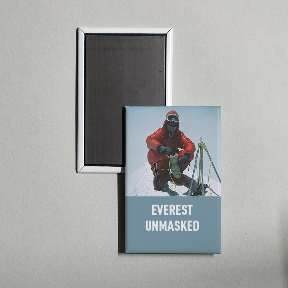 Everest Unmasked Mini Movie Fridge Magnet