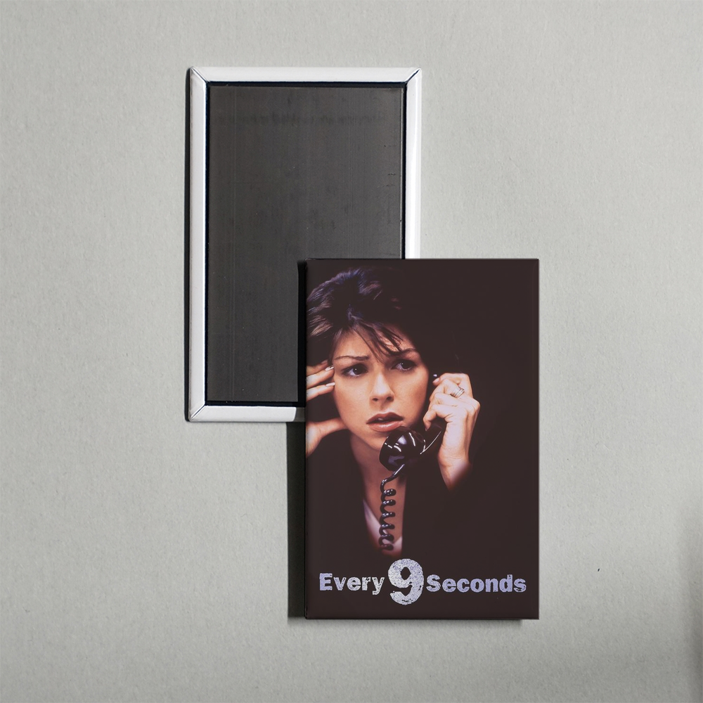 Every 9 Seconds Mini Movie Fridge Magnet