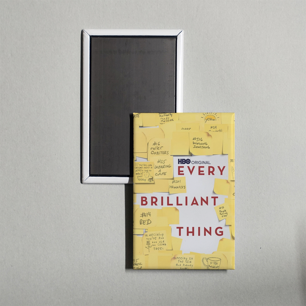Every Brilliant Thing Mini Movie Fridge Magnet