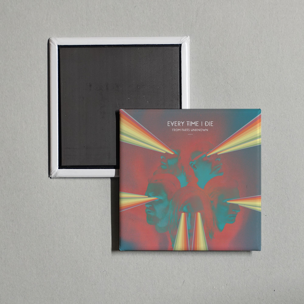 Every Time I Die - From Parts Unknown (Deluxe Edition) Album Cover Fridge Magnet