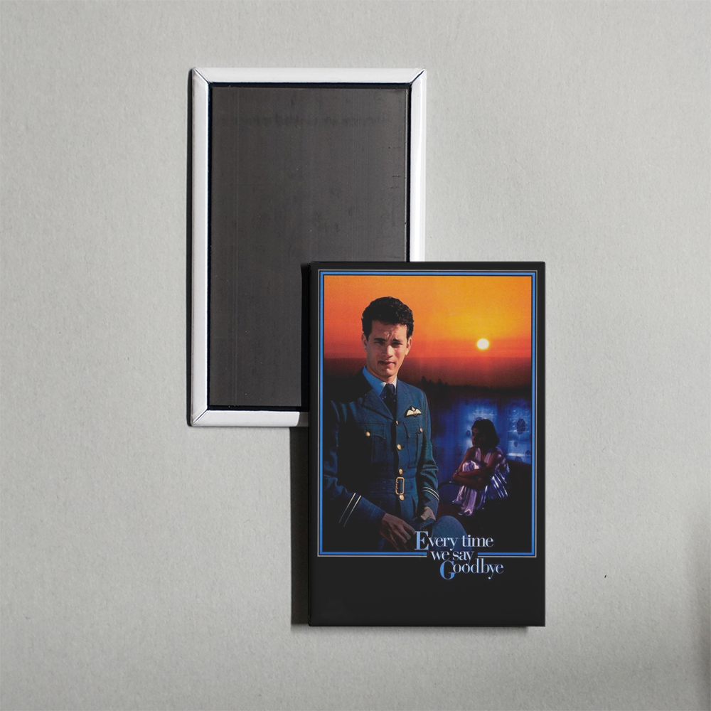 Every Time We Say Goodbye Mini Movie Fridge Magnet