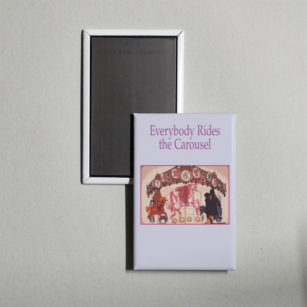 Everybody Rides the Carousel Mini Movie Fridge Magnet