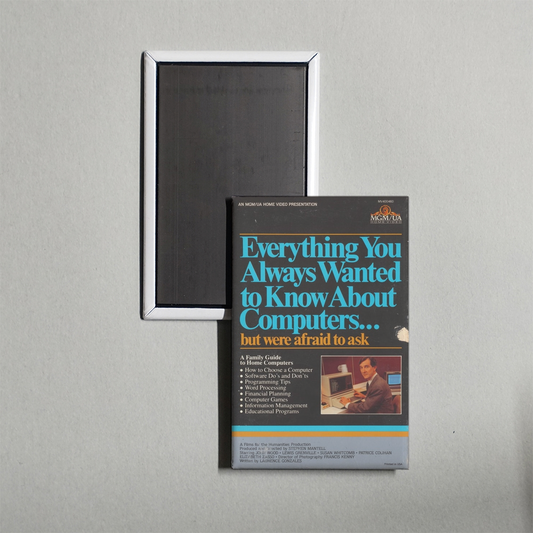 Everything You Always Wanted to Know About Computers... But Were Afraid to Ask Mini Movie Fridge Magnet