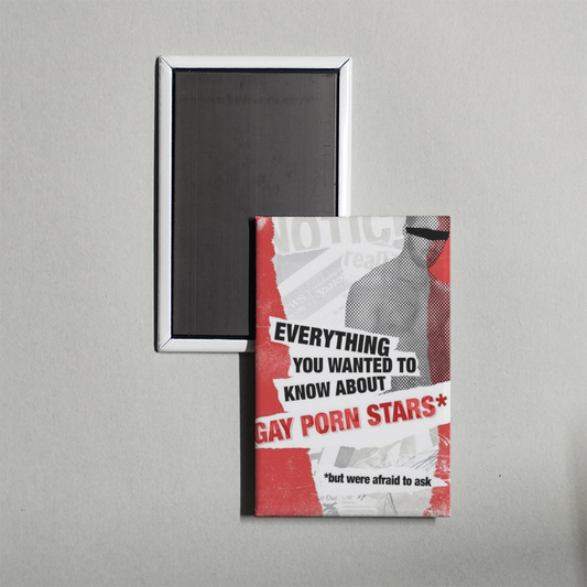 Everything You Wanted to Know About Gay Porn Stars But Were Afraid to Ask TV Show Fridge Magnet