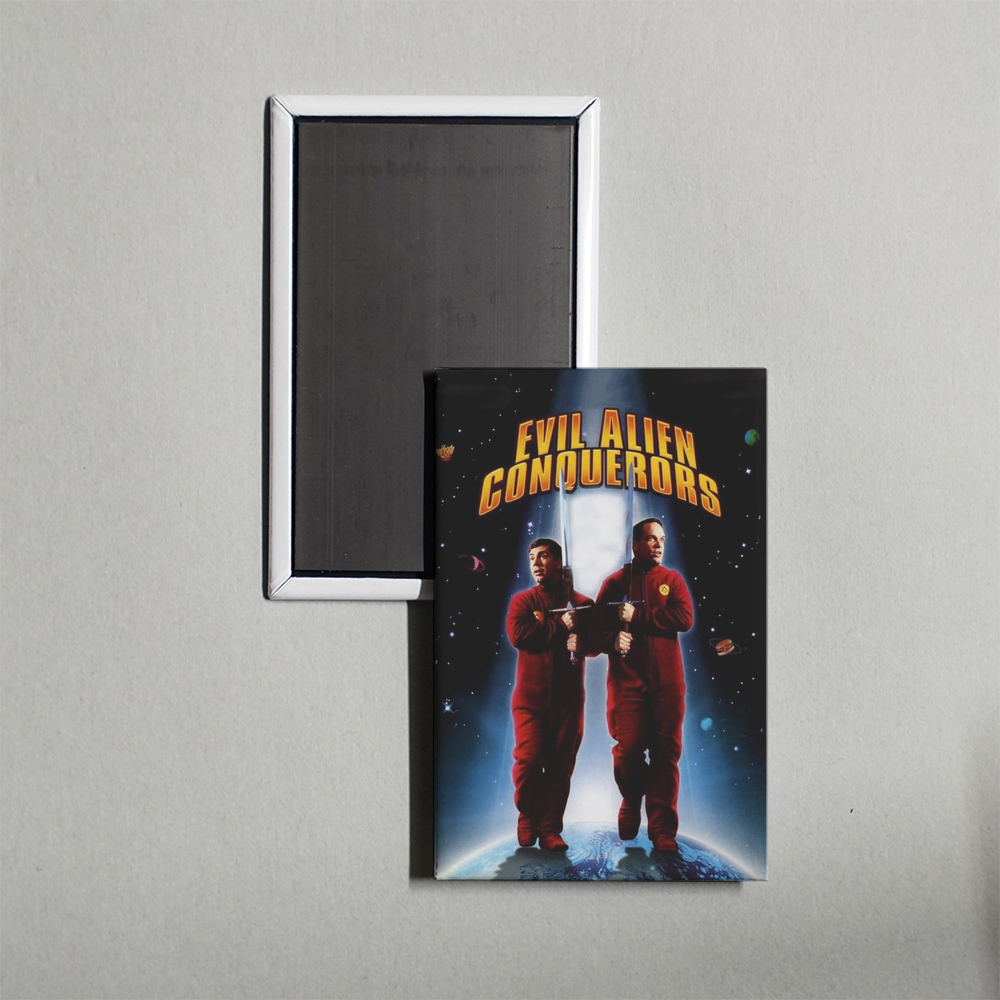 Evil Alien Conquerors Mini Movie Fridge Magnet