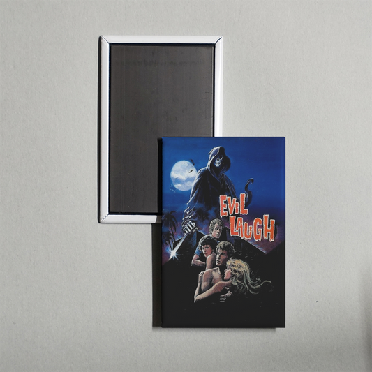 Evil Laugh Mini Movie Fridge Magnet