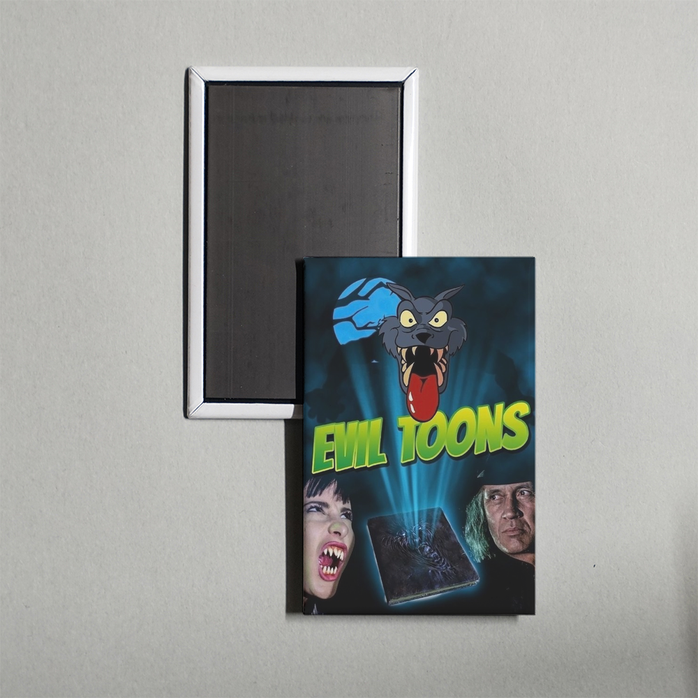 Evil Toons Mini Movie Fridge Magnet