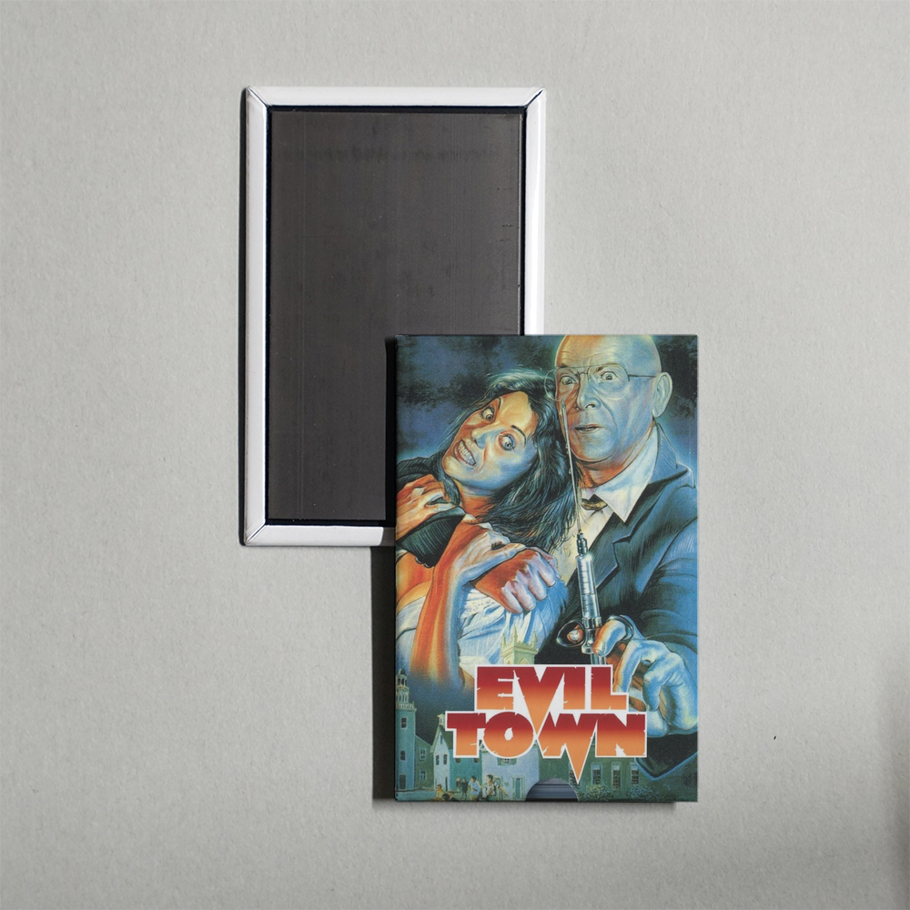 Evil Town Mini Movie Fridge Magnet