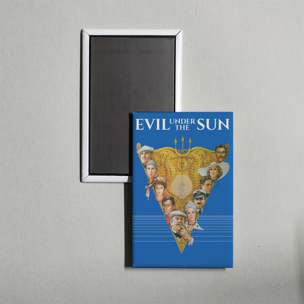 Evil Under the Sun Mini Movie Fridge Magnet