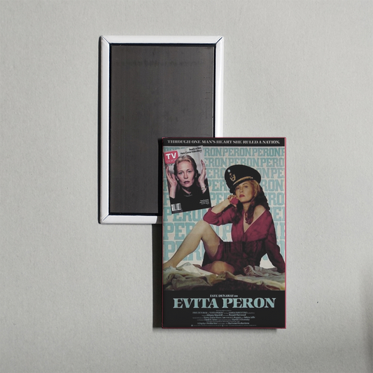 Evita Peron Mini Movie Fridge Magnet