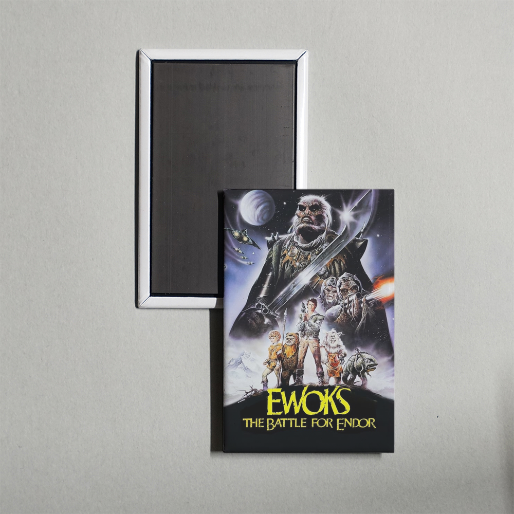 Ewoks The Battle for Endor Mini Movie Fridge Magnet