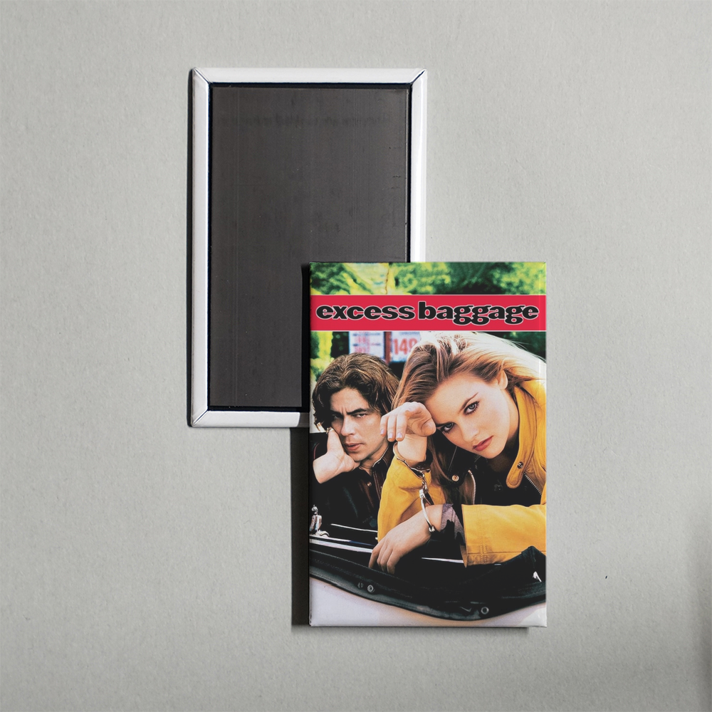 Excess Baggage Mini Movie Fridge Magnet