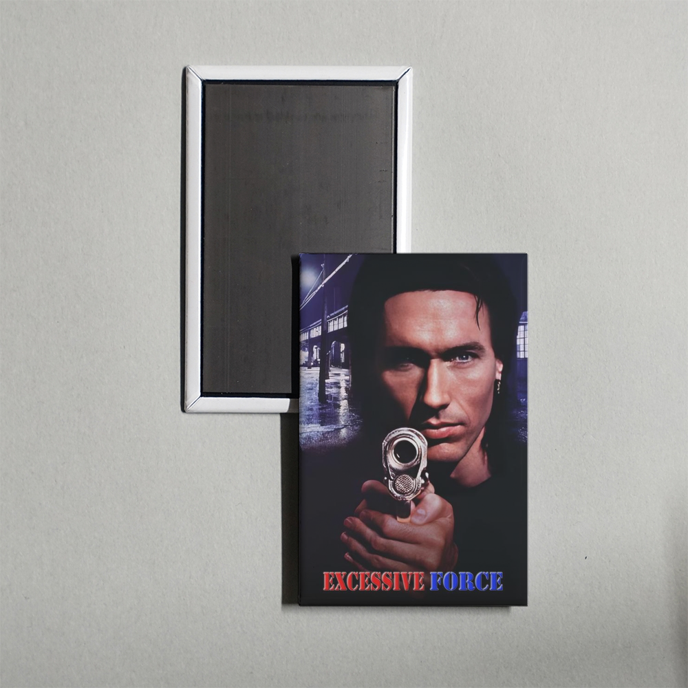 Excessive Force Mini Movie Fridge Magnet