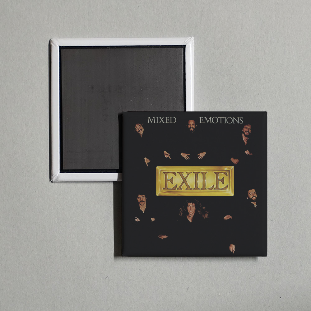 Exile - Mixed Emotions Album Cover Fridge Magnet