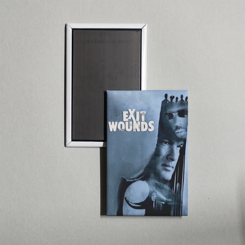 Exit Wounds Mini Movie Fridge Magnet