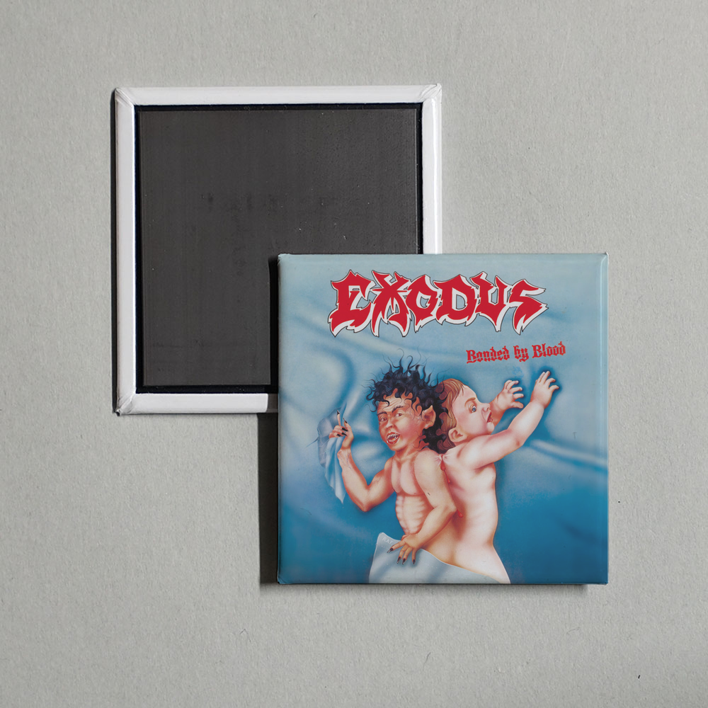 Exodus - Bonded by Blood Album Cover Fridge Magnet