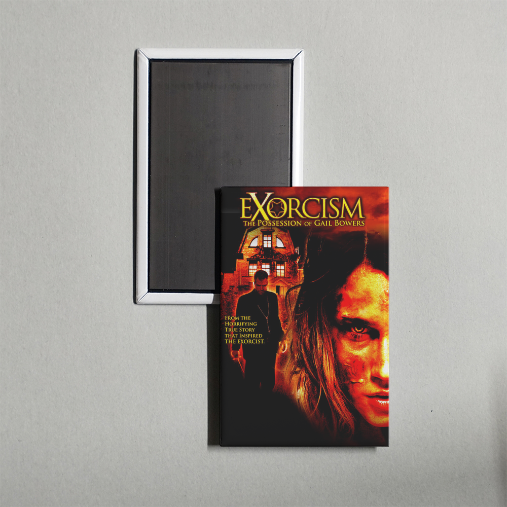 Exorcism The Possession of Gail Bowers Mini Movie Fridge Magnet