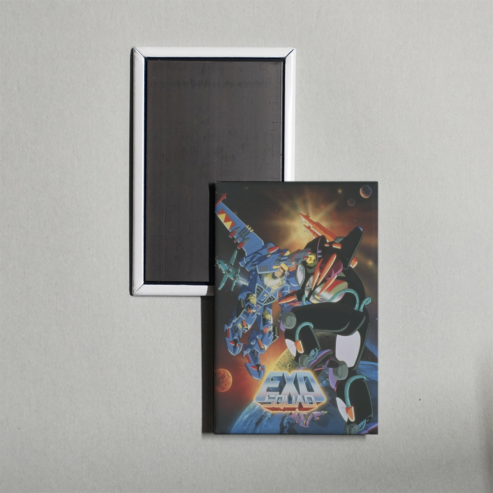 Exosquad TV Show Fridge Magnet