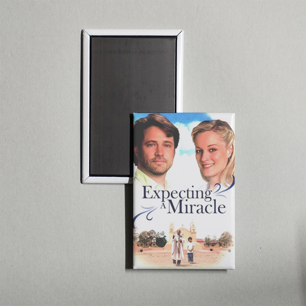 Expecting a Miracle Mini Movie Fridge Magnet