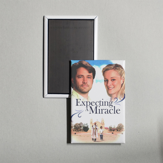 Expecting a Miracle Mini Movie Fridge Magnet