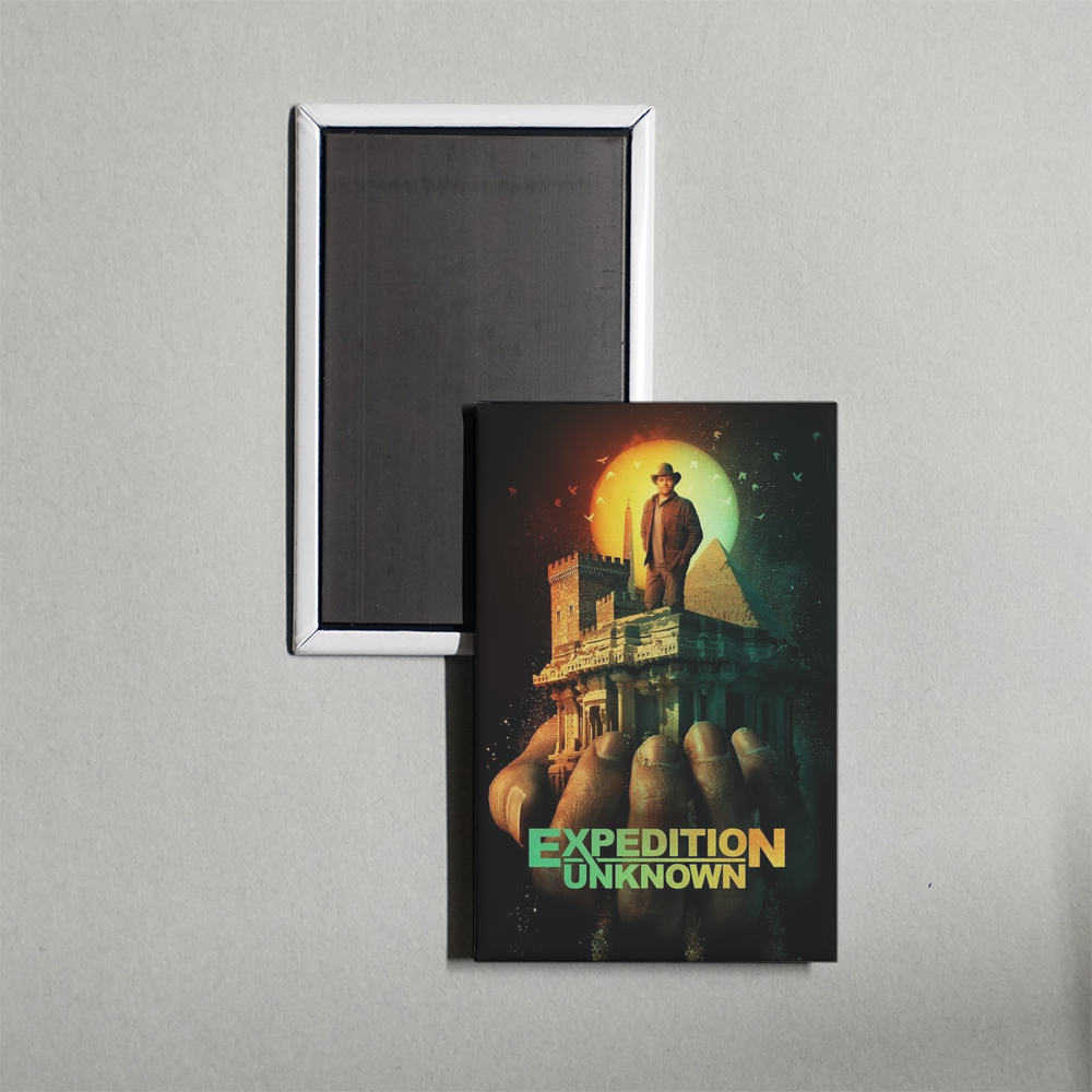 Expedition Unknown TV Show Fridge Magnet