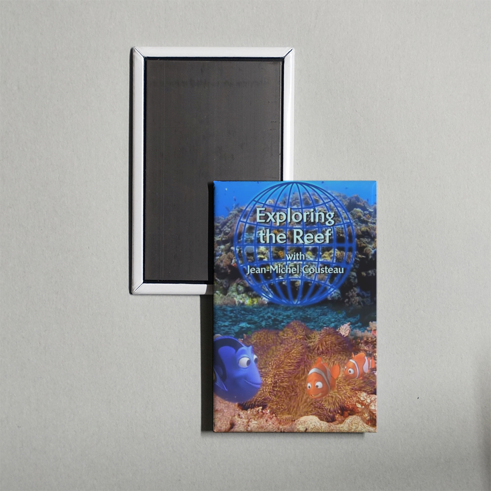 Exploring the Reef Mini Movie Fridge Magnet