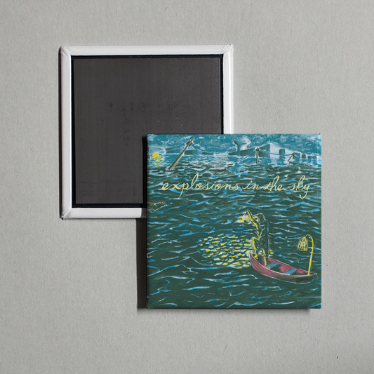 Explosions In The Sky - All of a Sudden I Miss Everyone Album Cover Fridge Magnet