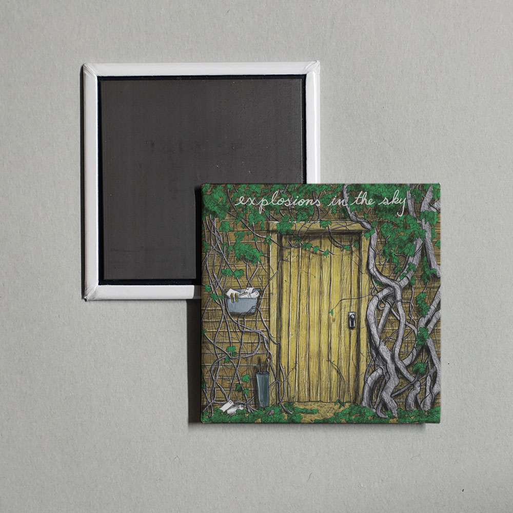 Explosions In The Sky - Take Care, Take Care, Take Care Album Cover Fridge Magnet