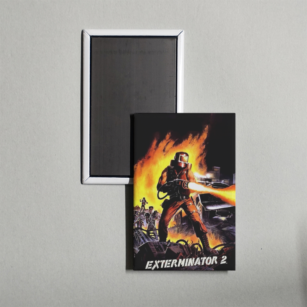 Exterminator 2 Mini Movie Fridge Magnet