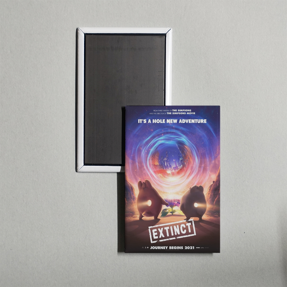 Extinct Mini Movie Fridge Magnet