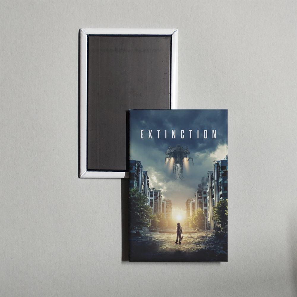 Extinction Mini Movie Fridge Magnet