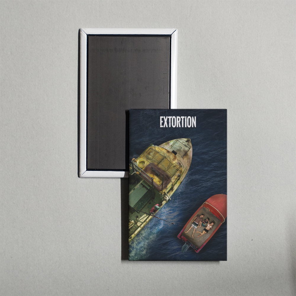 Extortion Mini Movie Fridge Magnet