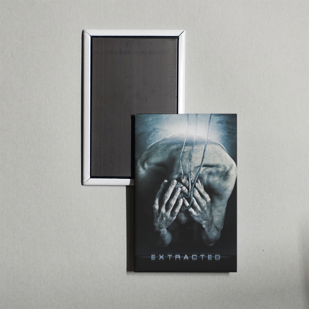 Extracted Mini Movie Fridge Magnet