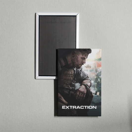 Extraction Mini Movie Fridge Magnet