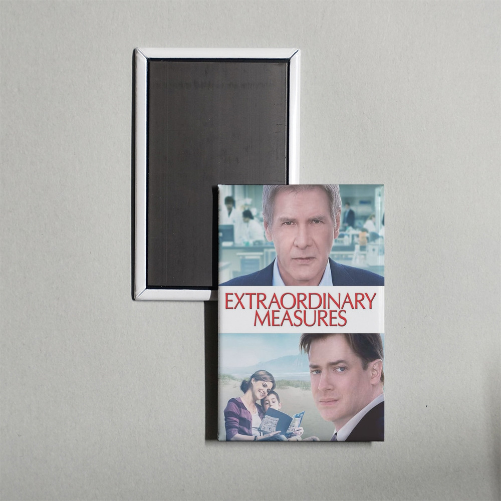 Extraordinary Measures Mini Movie Fridge Magnet