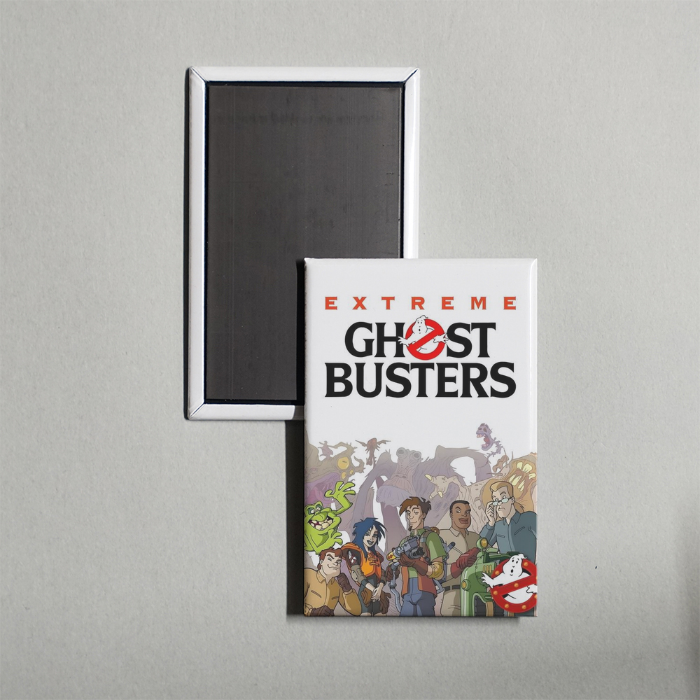 Extreme Ghostbusters TV Show Fridge Magnet