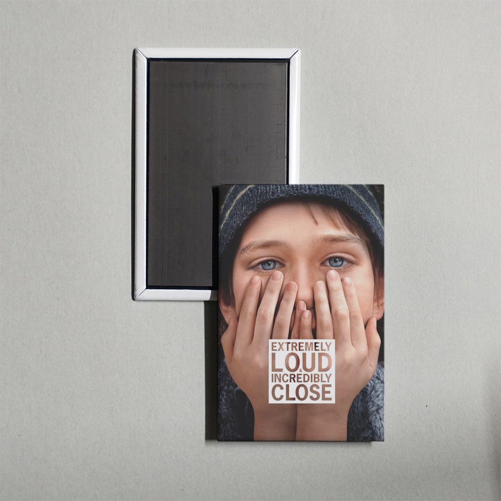 Extremely Loud & Incredibly Close Mini Movie Fridge Magnet