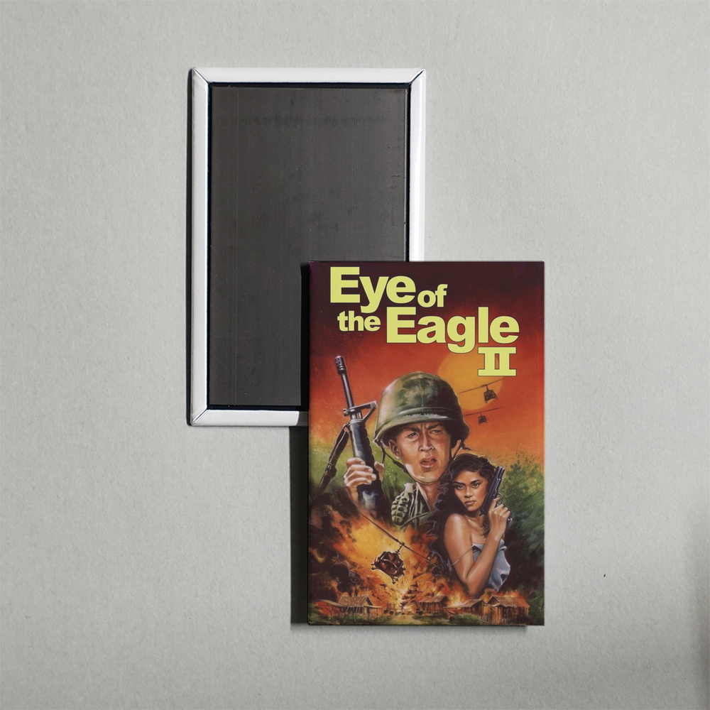 Eye of the Eagle 2 Inside the Enemy Mini Movie Fridge Magnet
